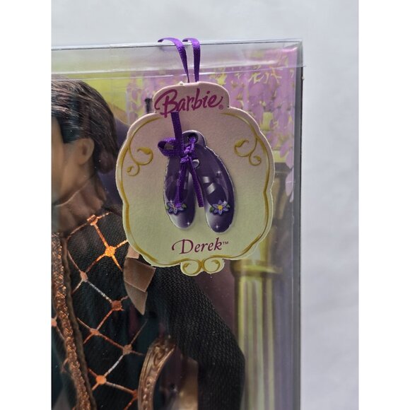 Mattel Barbie 12 Dancing Princesses Derek Doll #J8891 2006 12 Pairs of Shoes-NEW - Picture 6 of 13